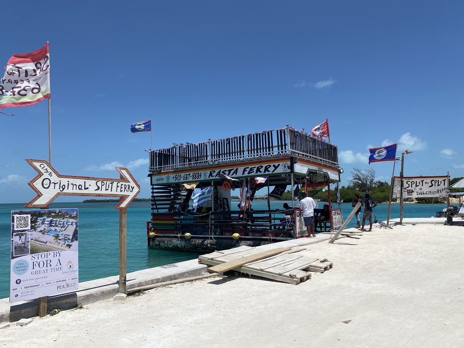 The Split, Caye Caulker