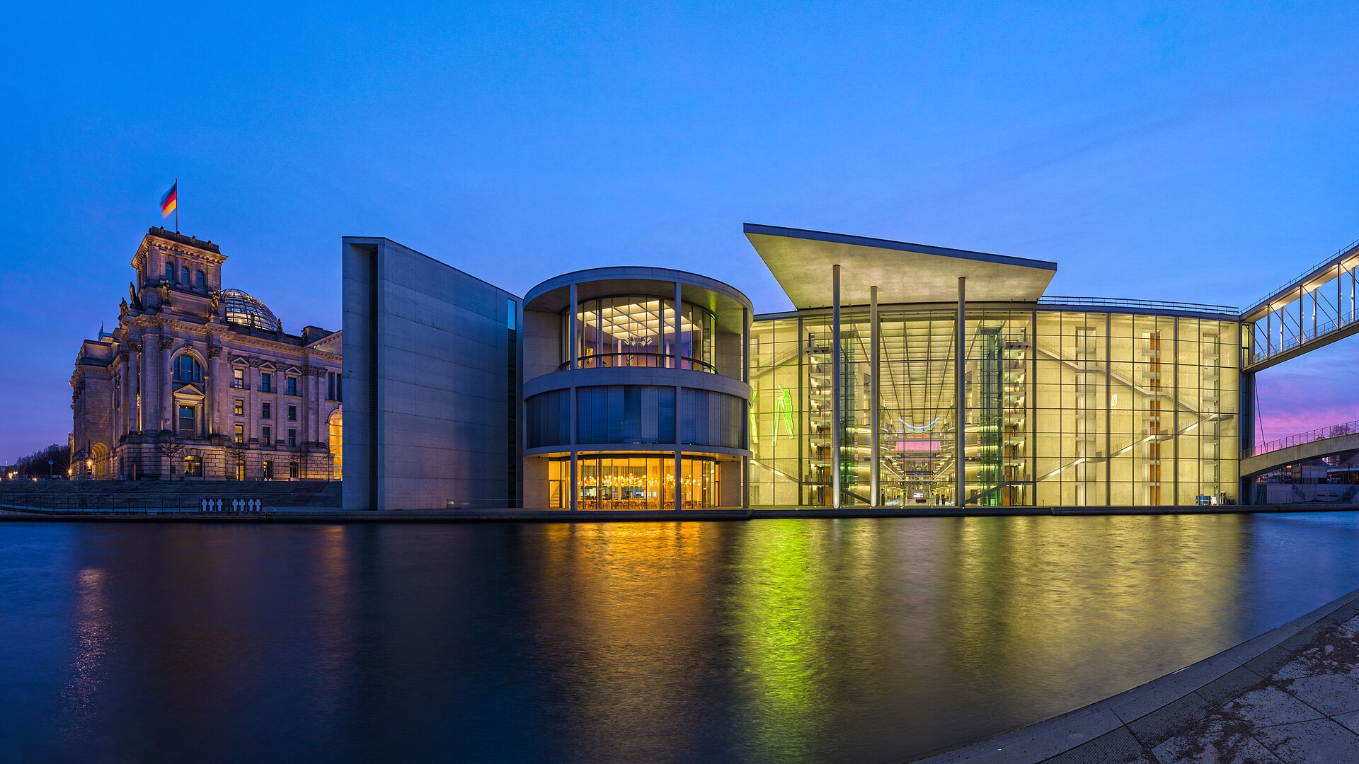Reichstag e cúpula de vidro