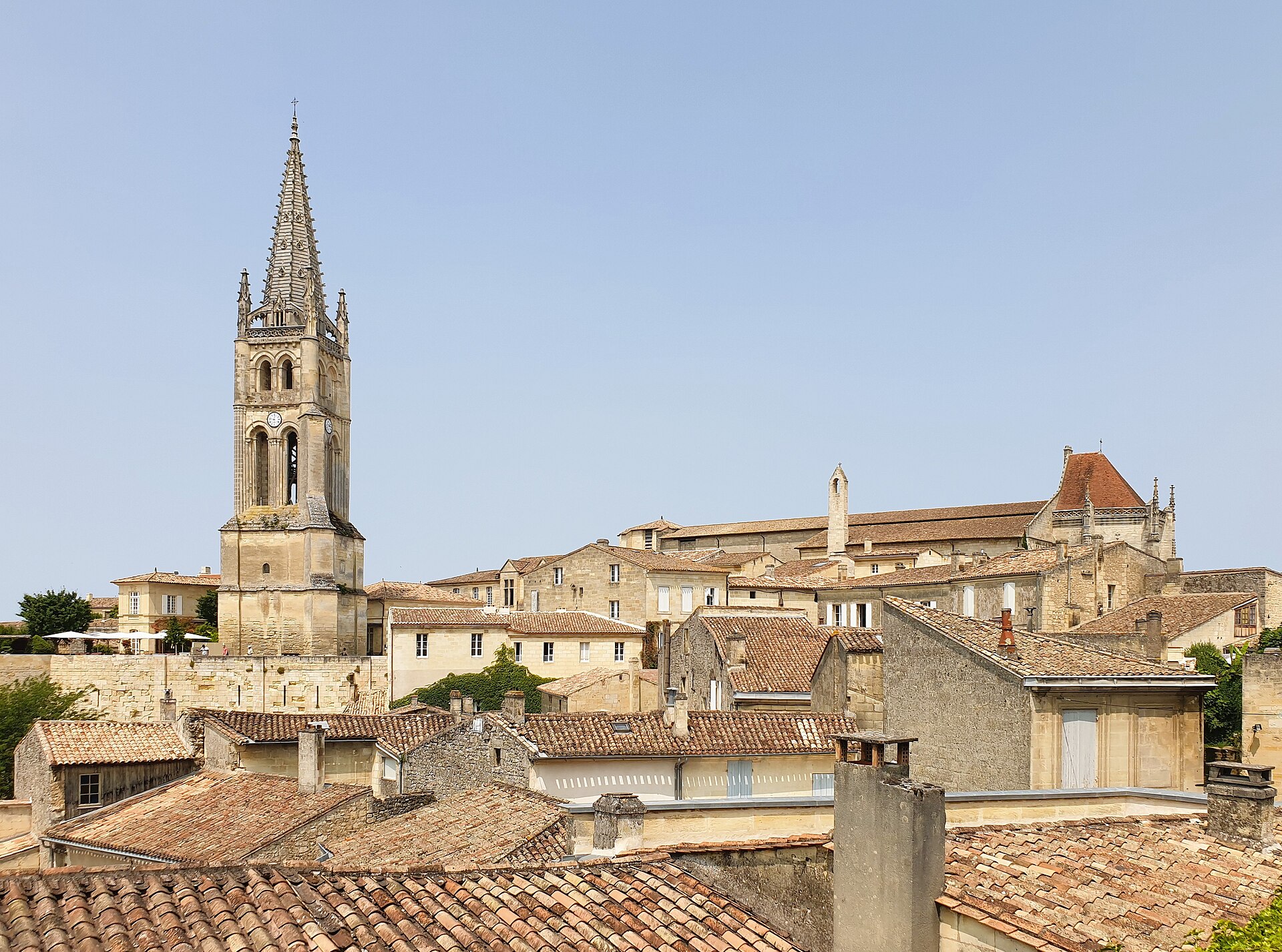 Église monolithe de Saint-Émilion