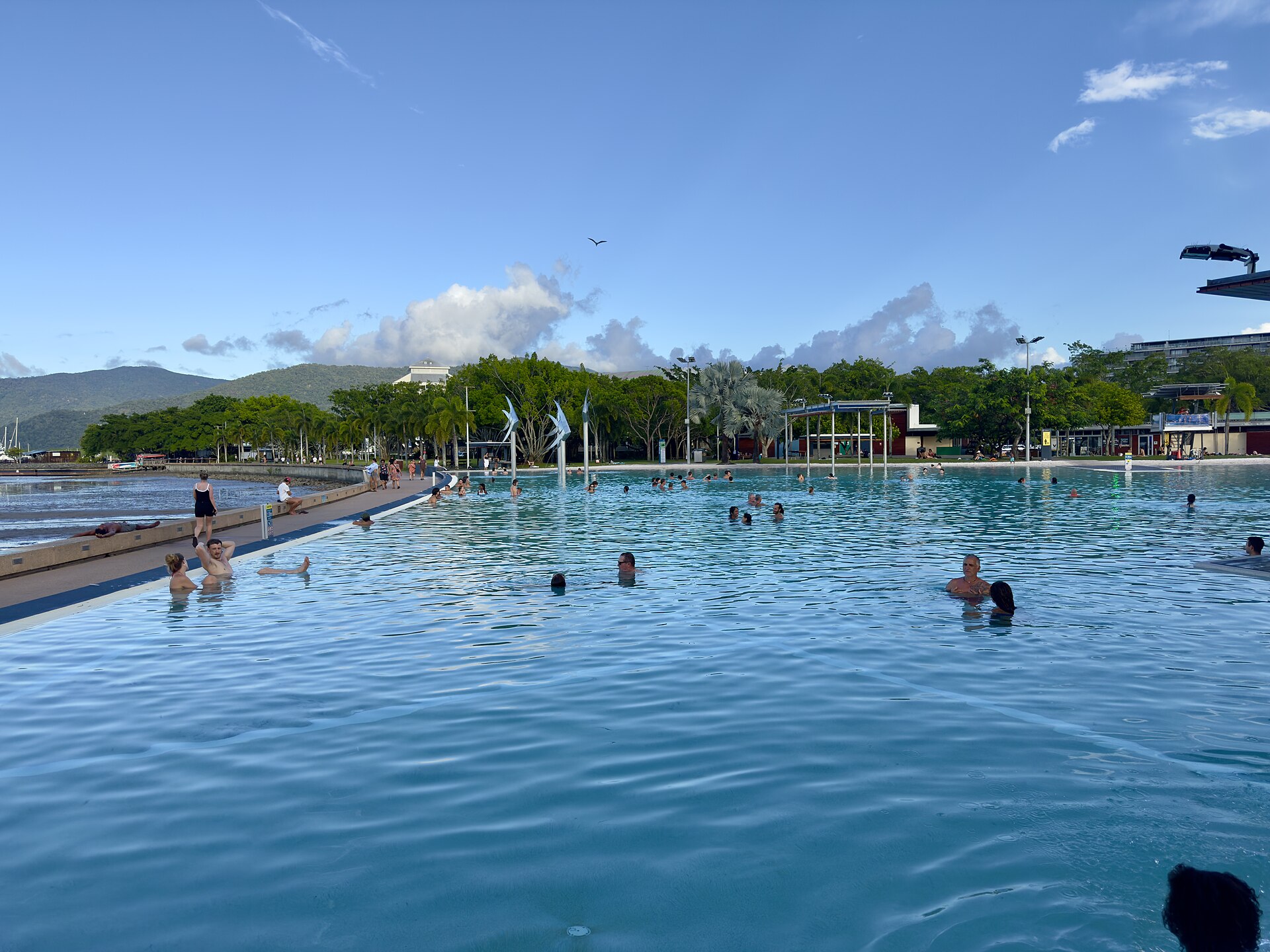 Esplanade e Lagoon de Cairns