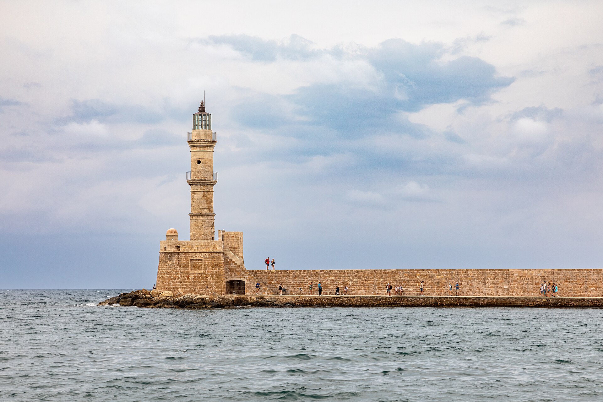 Porto Veneziano e Farol de Chania