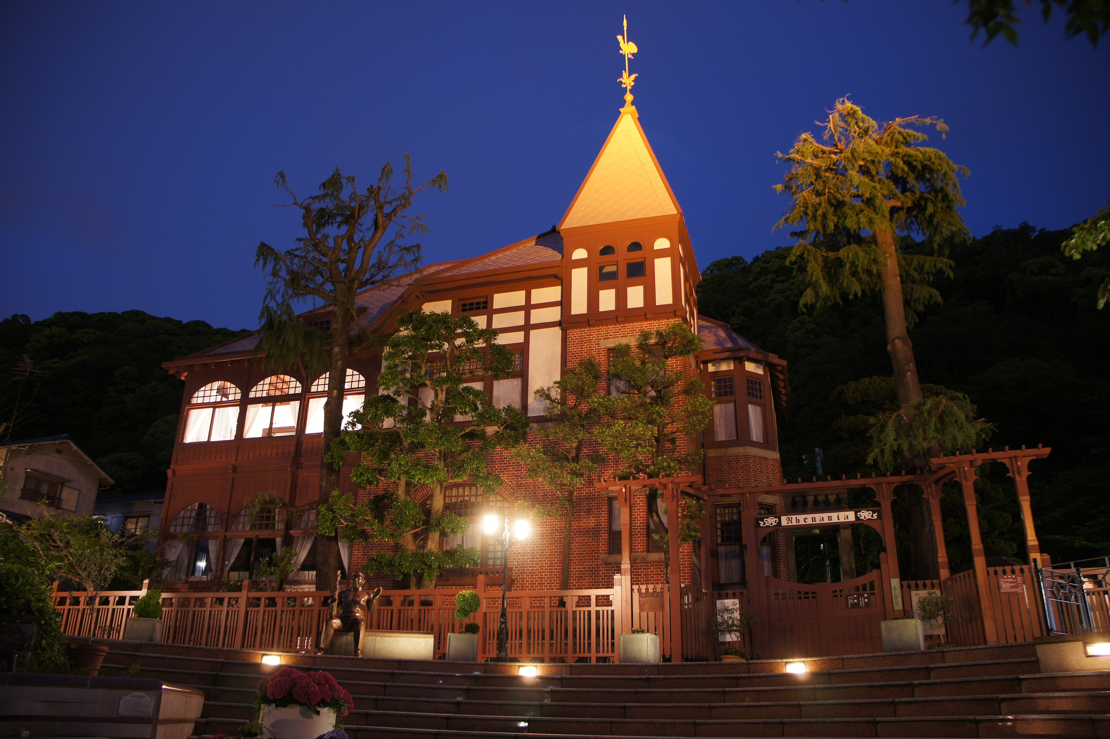 Kazamidori e as casas ijinkan de Kitano