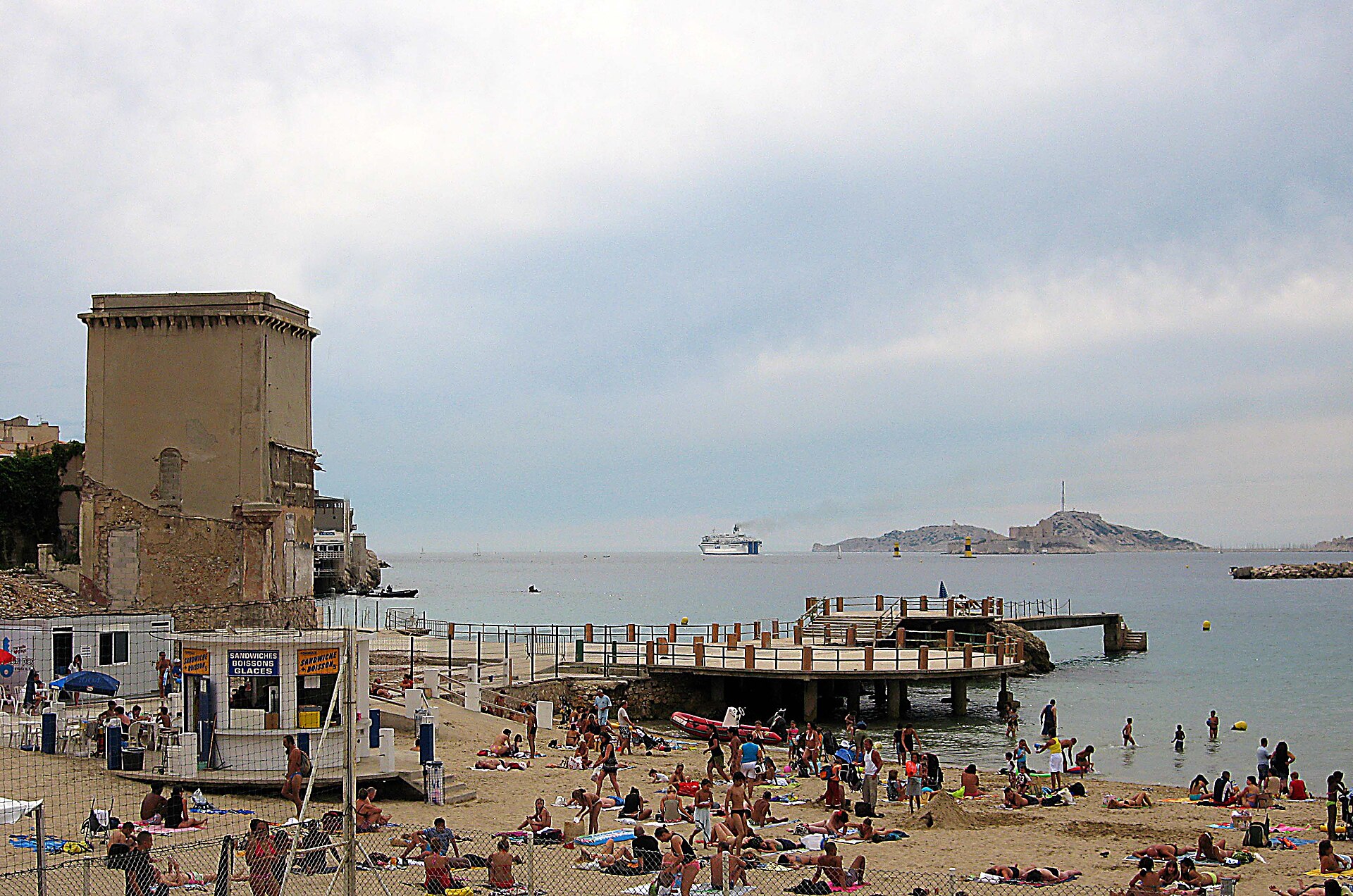 Plage des Catalans