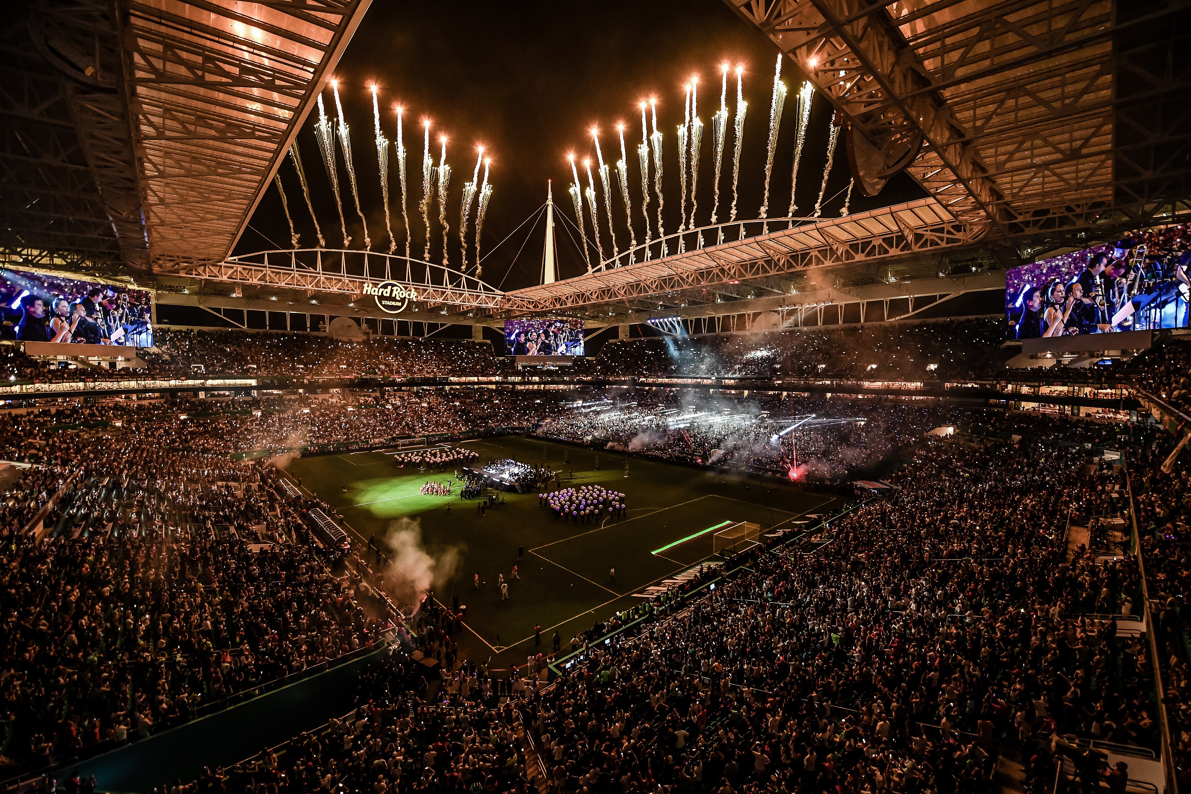 Shows no Hard Rock Stadium