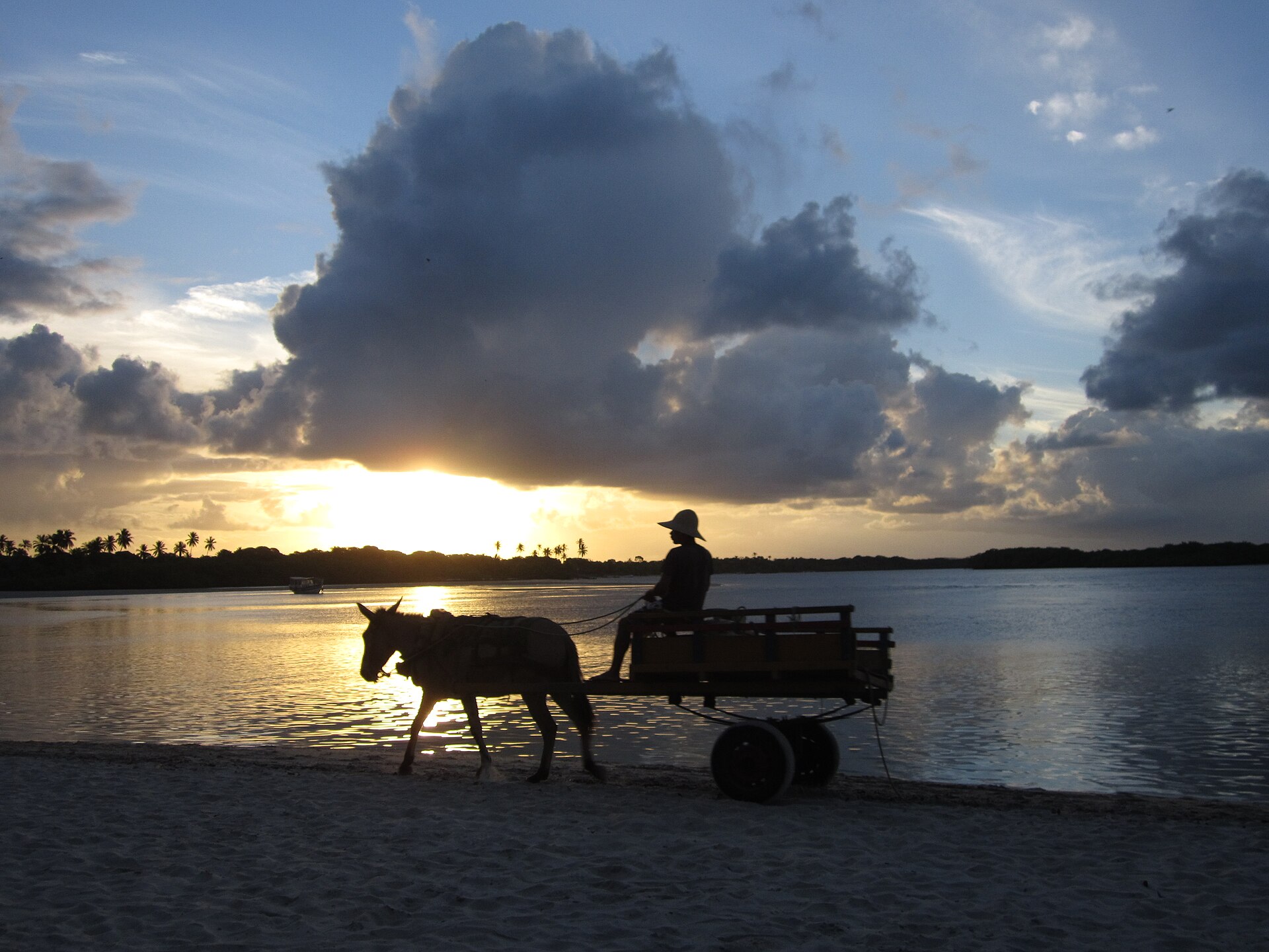 Passeio de barco para Boipeba