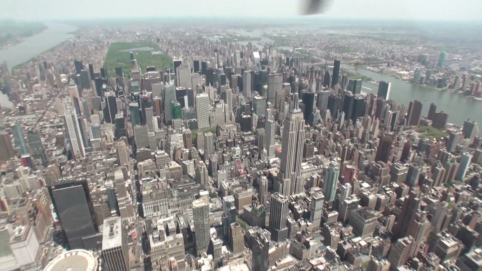Passeio de helicóptero sobre Manhattan