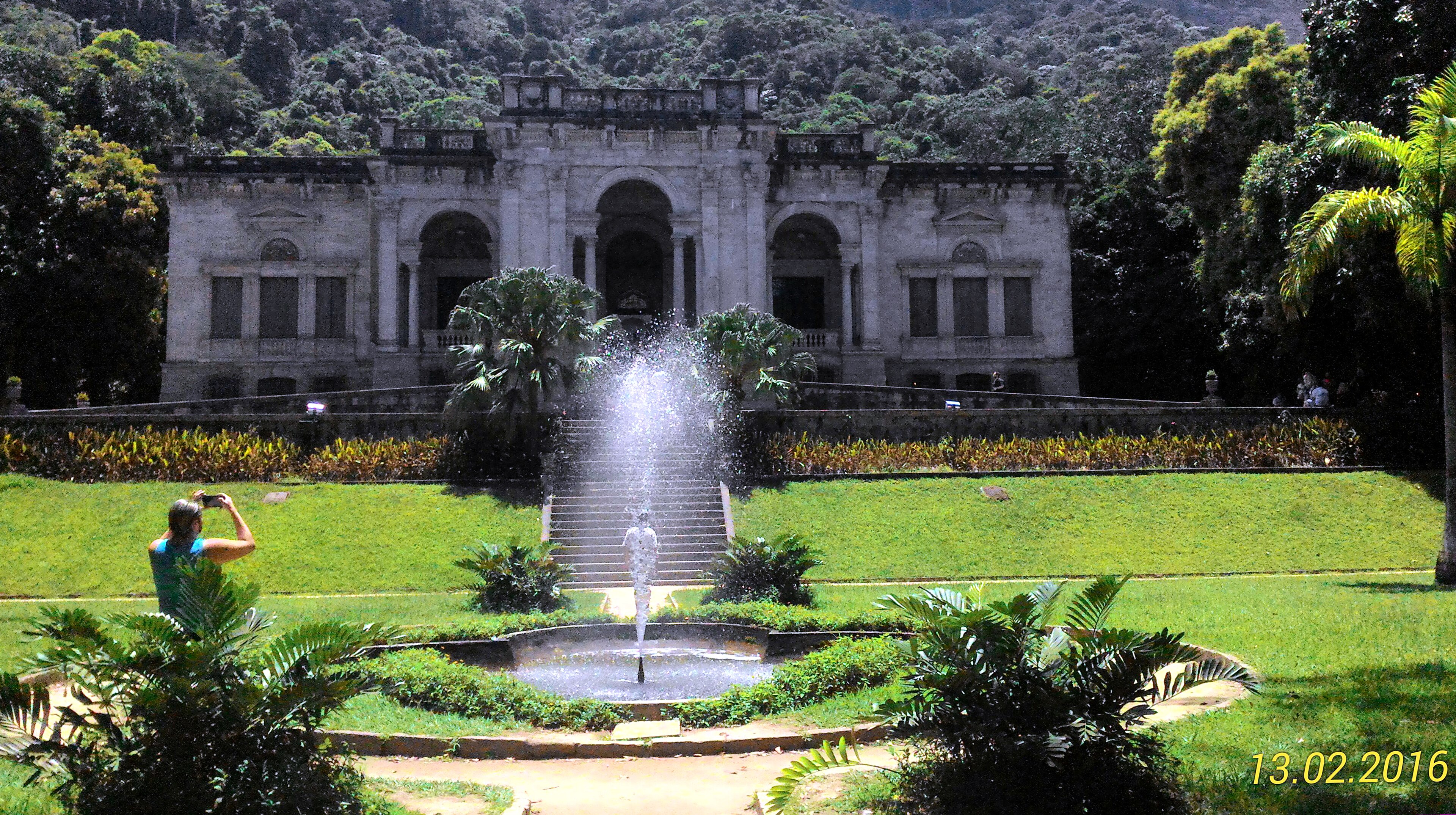 Café da manhã no Parque Lage