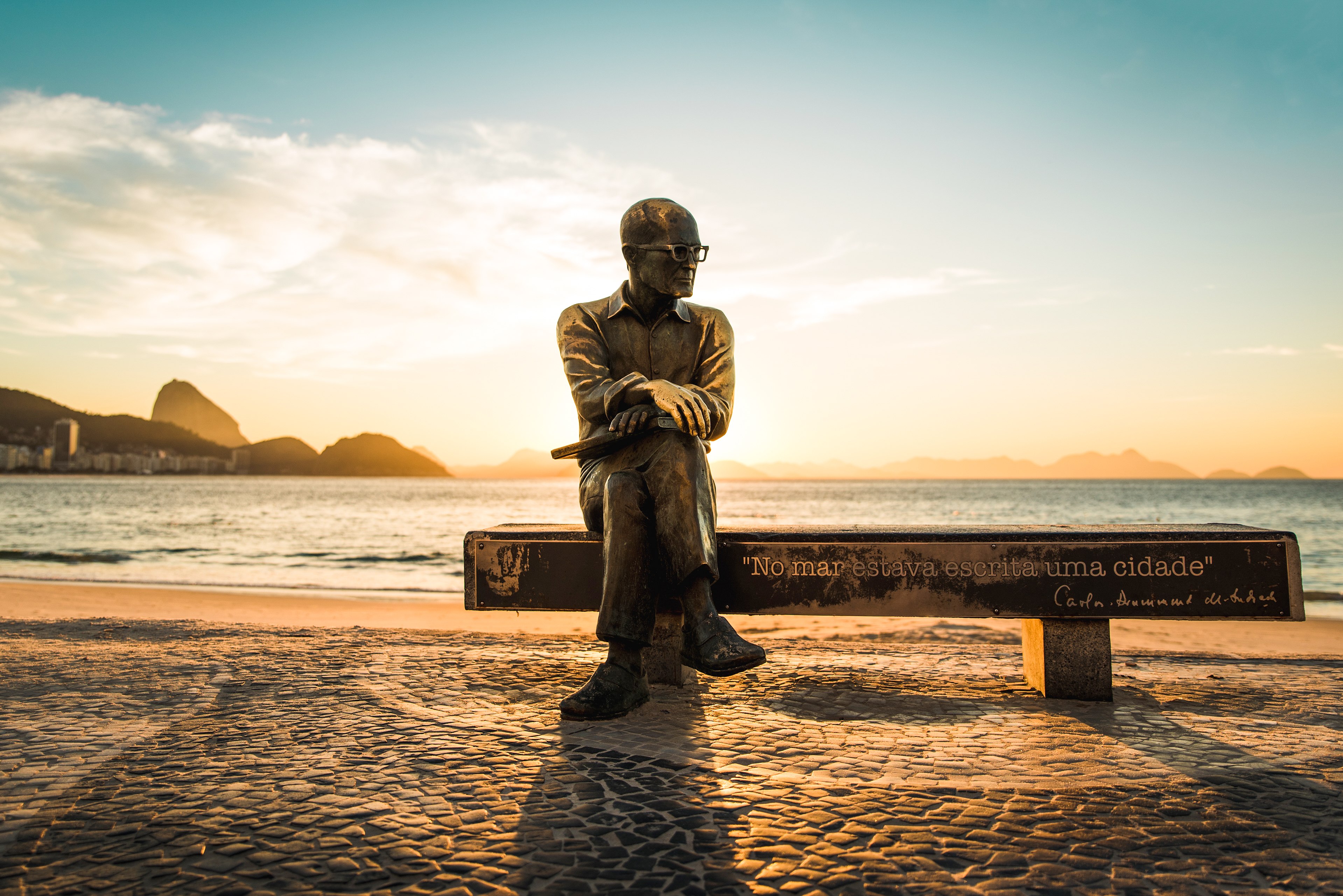 Estátua Carlos Drummond de Andrade