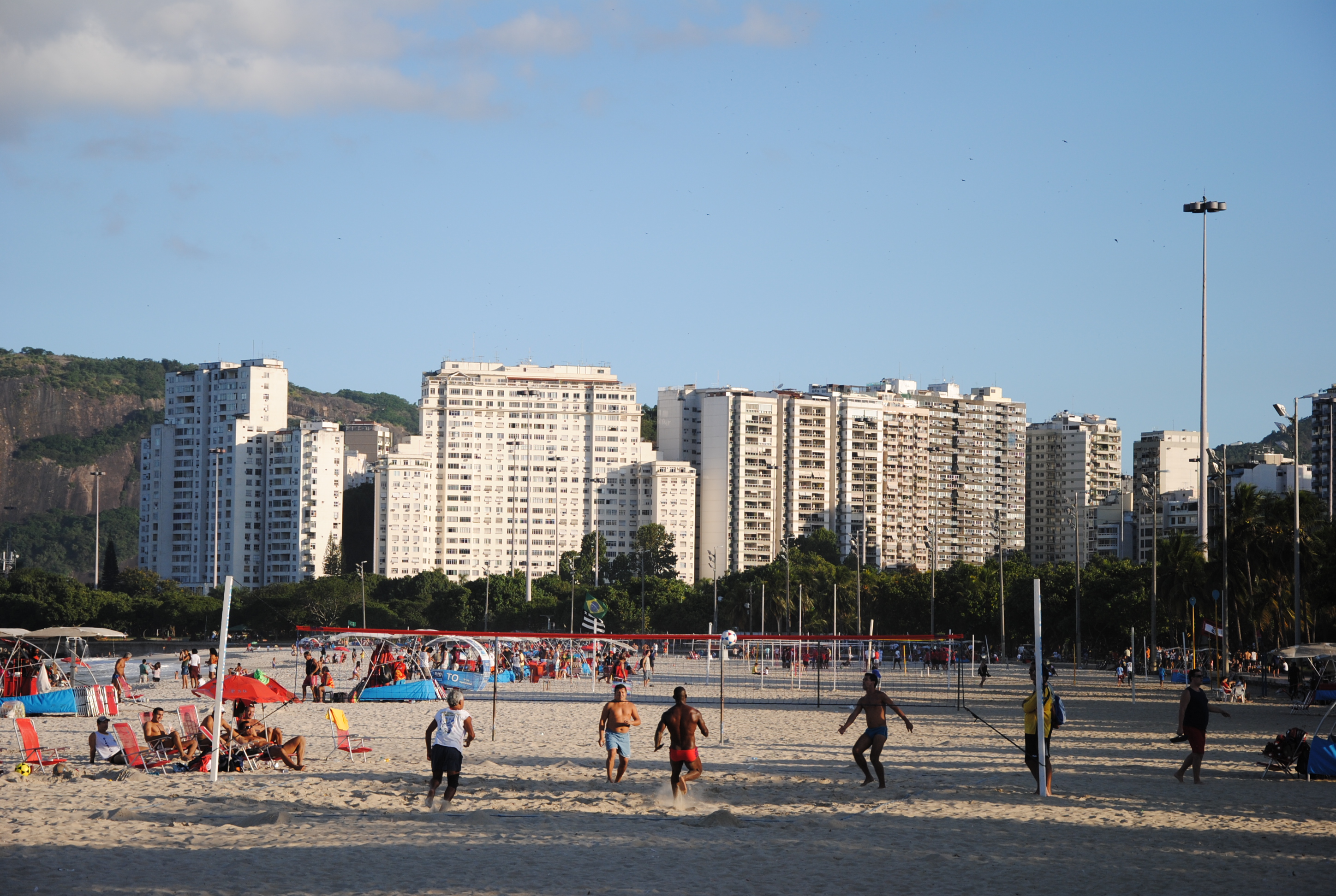 Futevôlei na Barra, entrar no jogo