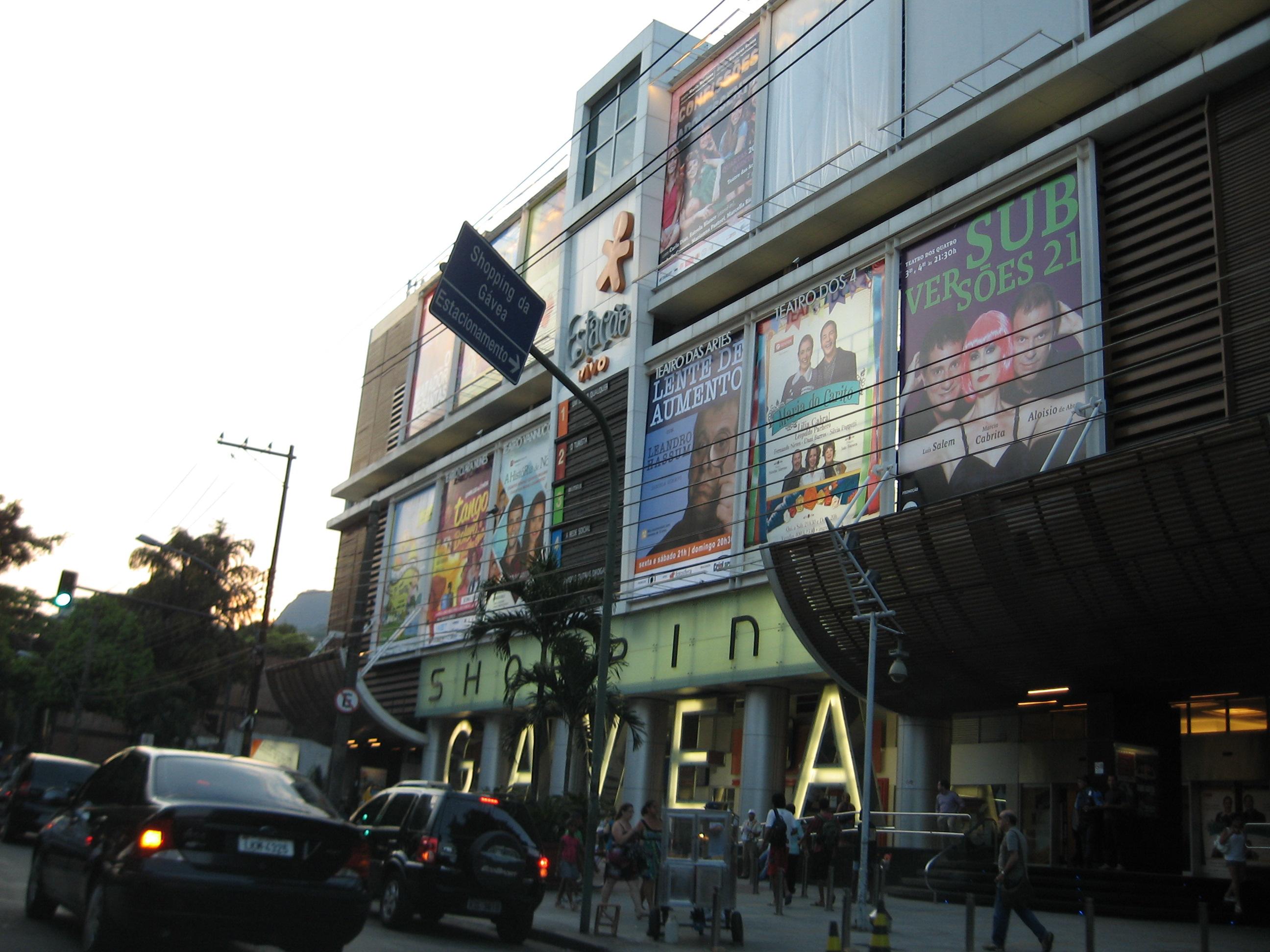 Teatro no Shopping da Gávea