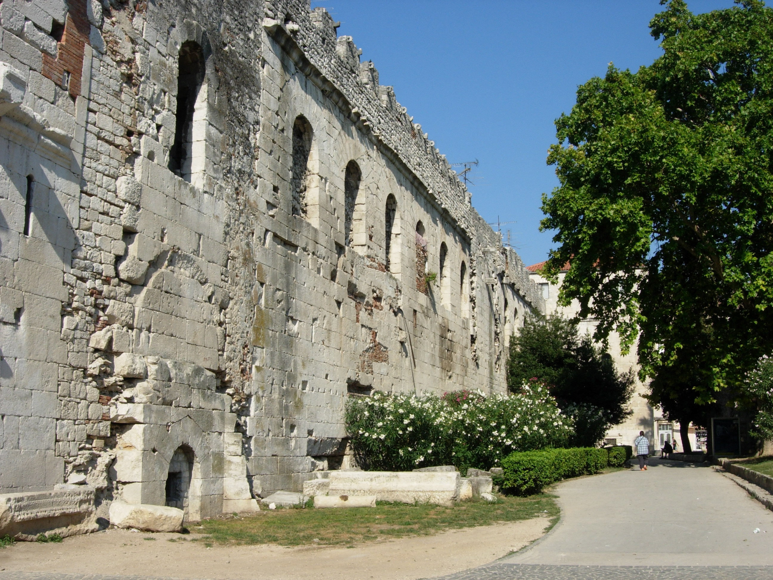 Porões do Palácio de Diocleciano