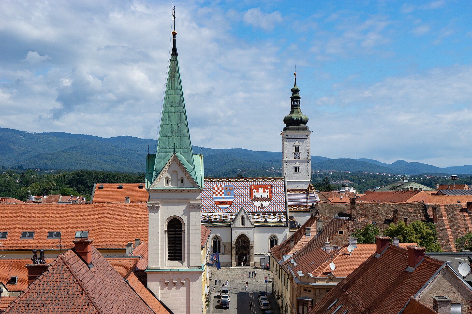 Torre Lotrščak e o Canhão do Grič
